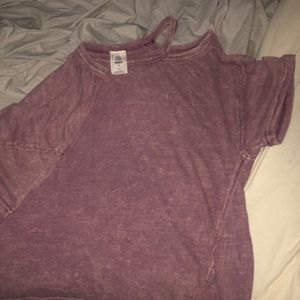 Free People cut out t shirt